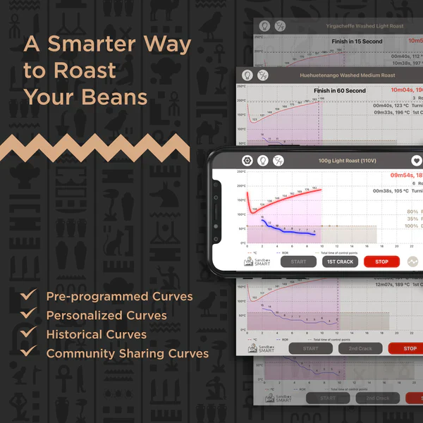 Sandbox Smart R1 Coffee Roaster with Coffee Bean Cooler - Image 13