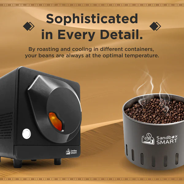 Sandbox Smart R1 Coffee Roaster with Coffee Bean Cooler - Image 14